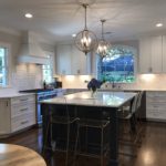 Kitchen tables and cabinets